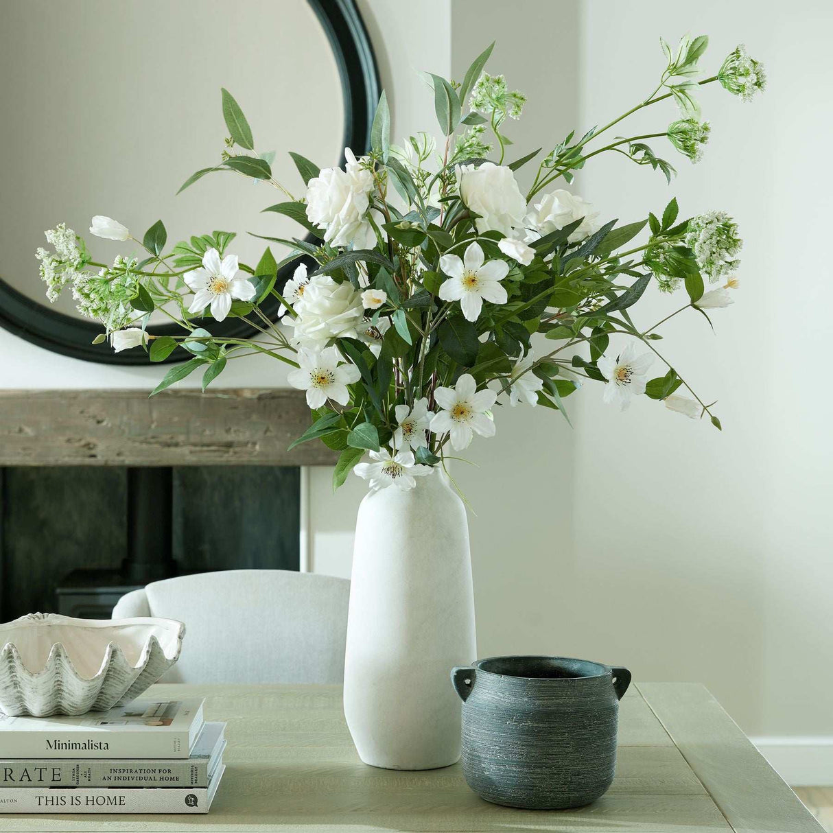 Shades 4 Seasons White Garden Rose Single Stem Flower Shades 4 Seasons