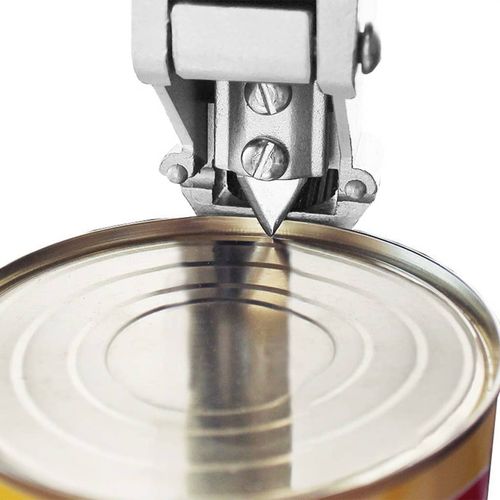 Canned Food Can Opener Silver 70cm Aluminum and Stainless Steel vidaXL