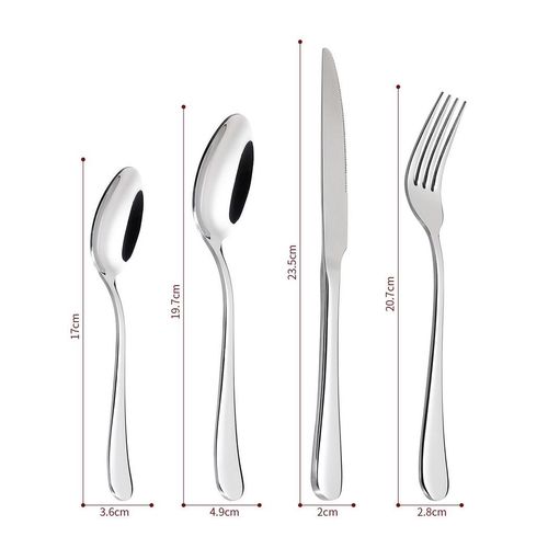 Vinsani Cutlery Set - Stylish Stainless Steel Decor Vinsani