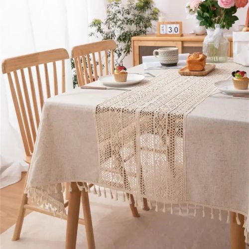 Stylish Geometric Table Covers - Waterproof & Stain Resistant - Tablecloth N/A