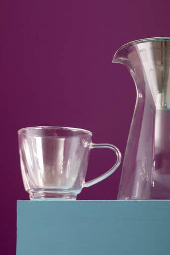 Orsina Glass Mug for Stylish Tea Moments Orsina