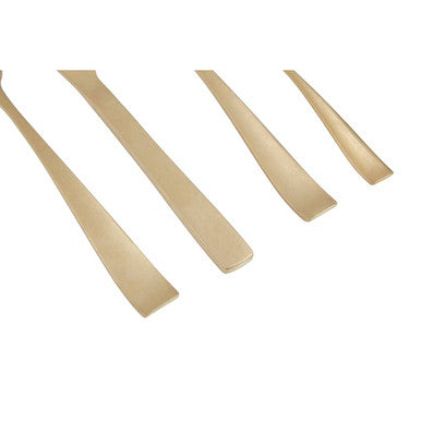 Avie 16 Piece Antique Gold Cutlery Set Orsina