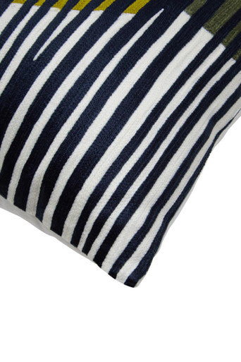 Bosie Ozella Green And White Cushion Orsina