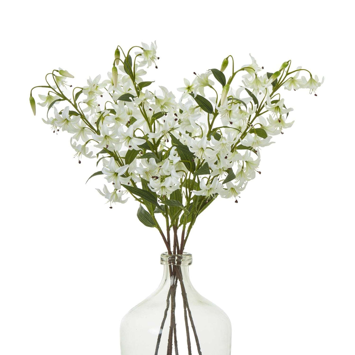 Shades 4 Seasons Green Lily Spray for Elegant Home Decor Shades 4 Seasons