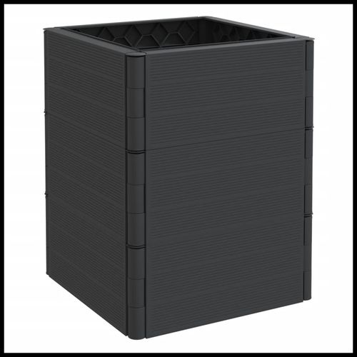 vidaXL Anthracite Garden Planters 2 pcs vidaXL