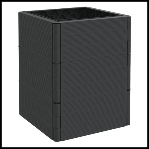 vidaXL Anthracite Garden Planters 2 pcs vidaXL
