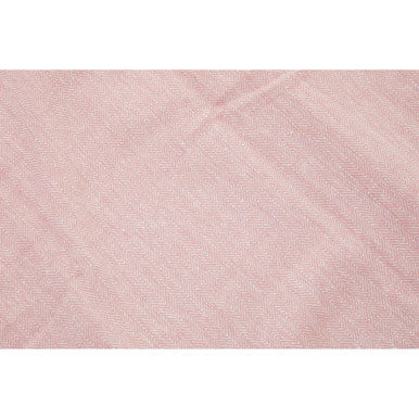 Orsina Hammam Towel in Soft Pink with Herringbone Pattern for Luxurious Bathing Experience