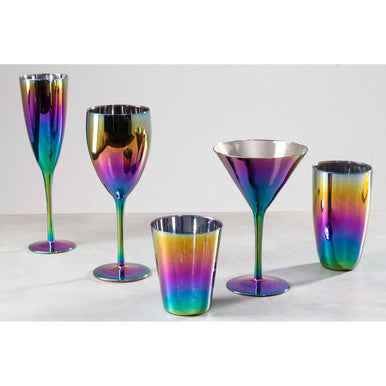 Orsina Aurora Hi Ball Glasses - Colourful Durable Drinkware Orsina