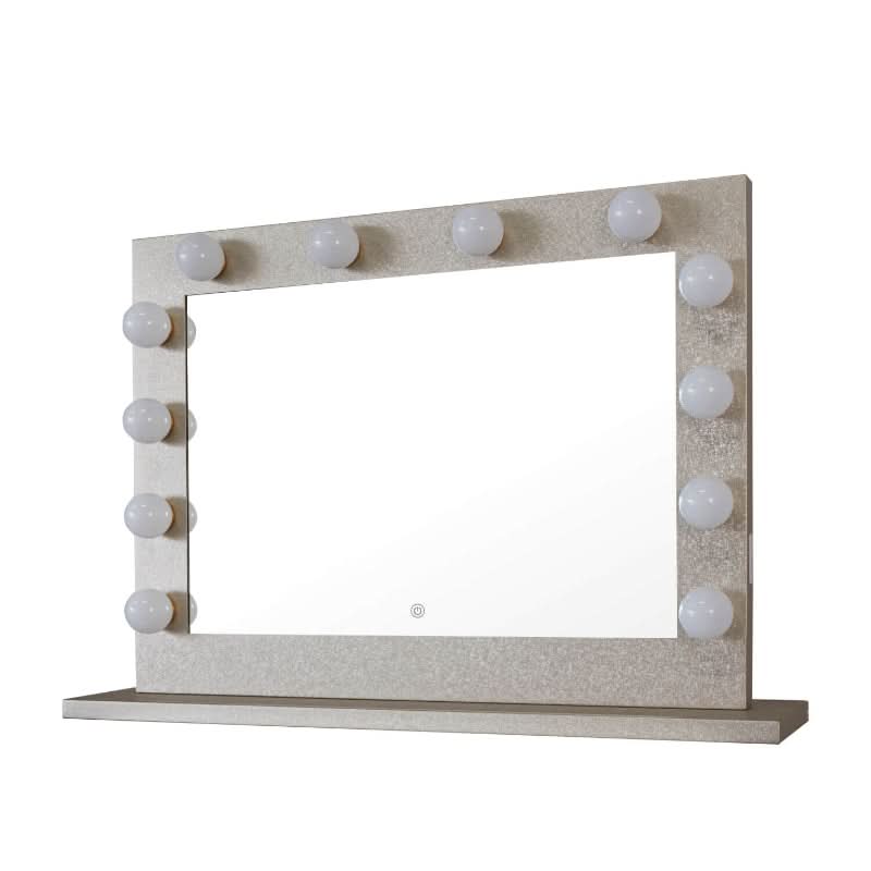 Hollywood Mirror with LED bulbs and elegant design for perfect makeup application
