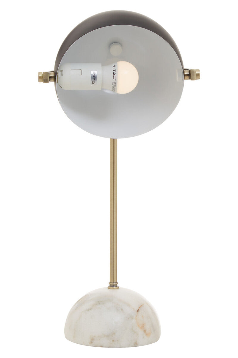 Orsina Modern Table Lamp with Marble Base and Adjustable Shade for Stylish Lighting