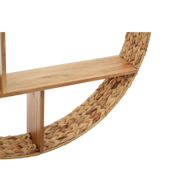 Orsina Wall Shelf - Stylish Round Wooden Shelf Orsina