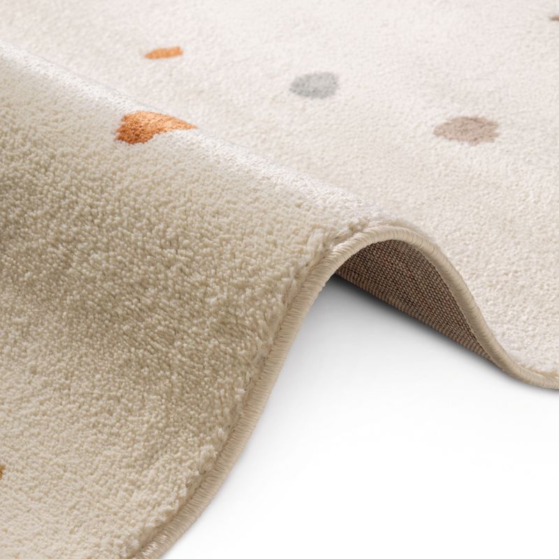 Soft Kids Rug with Colourful Dots, Perfect for Playrooms and nurseries