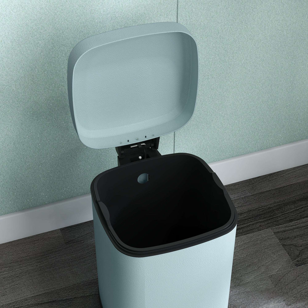 Wise Galleria Kitchen Bin with a lid, perfect for modern kitchen waste disposal