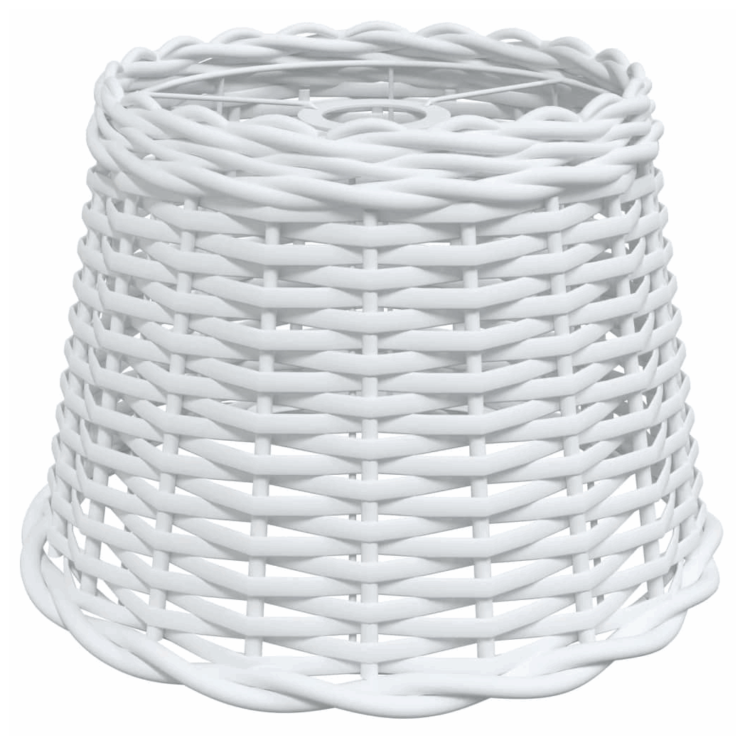 vidaXL White Woven Lamp Shade Perfect for Elegant Home Decor