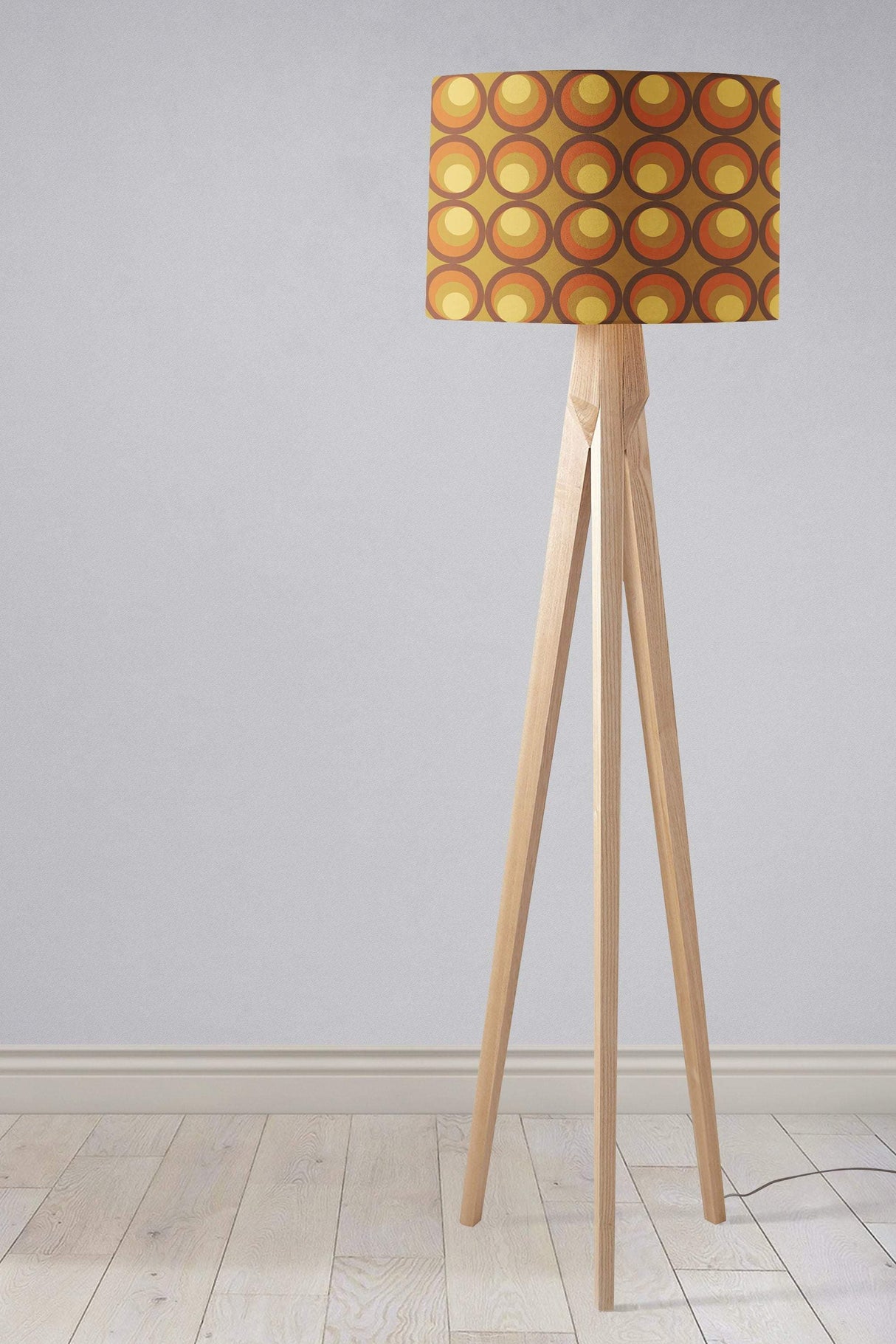 Stylish lampshade with circular pattern, perfect for Shadow Bright floor lamp