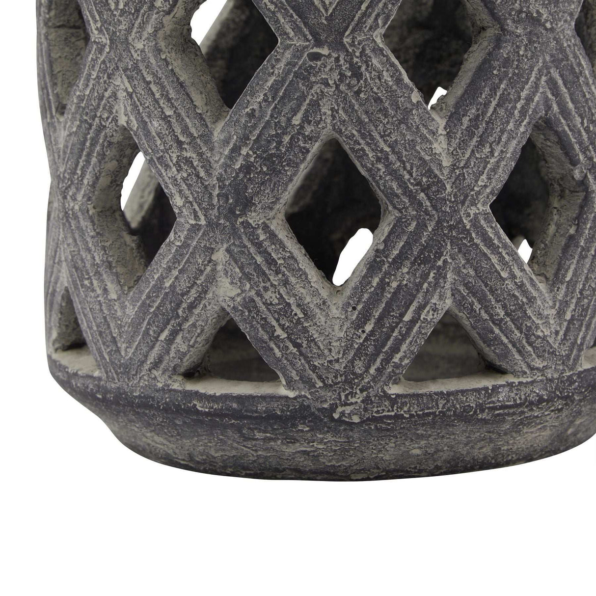 Shades 4 Seasons Amalfi Grey Lattice Lantern Shades 4 Seasons