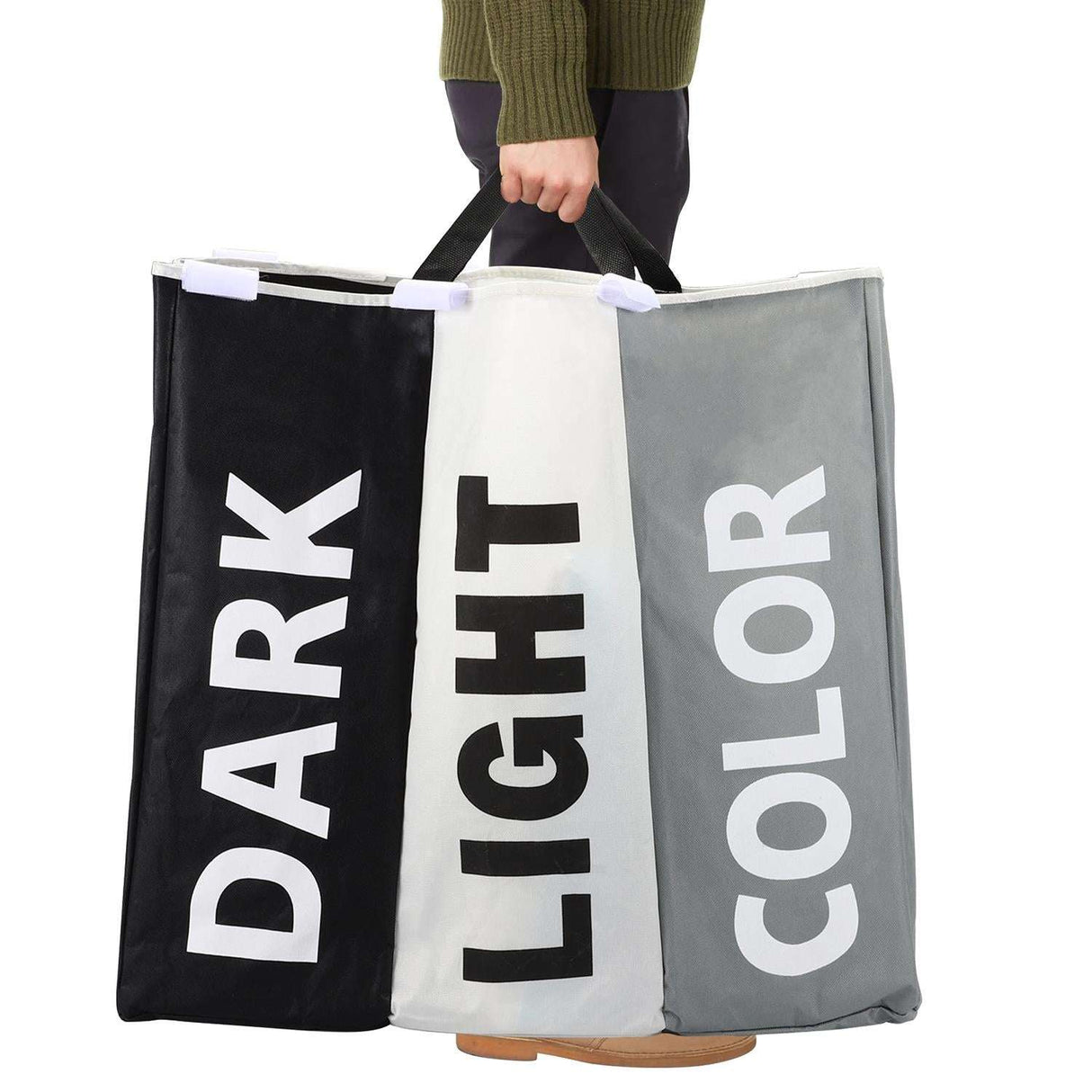 Vinsani X-Shape 3 Section Laundry Sorter Vinsani