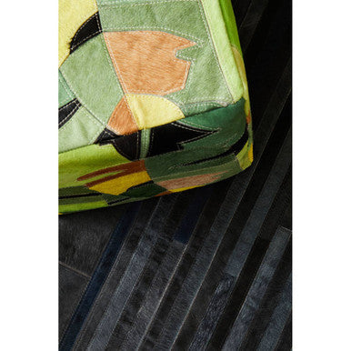 Orsina Leather Pouffe - Stylish Home Accessory Orsina