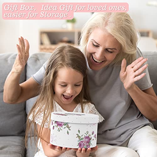 Charming Afternoon Tea Set gift box with floral design, perfect for loved ones and easy storage