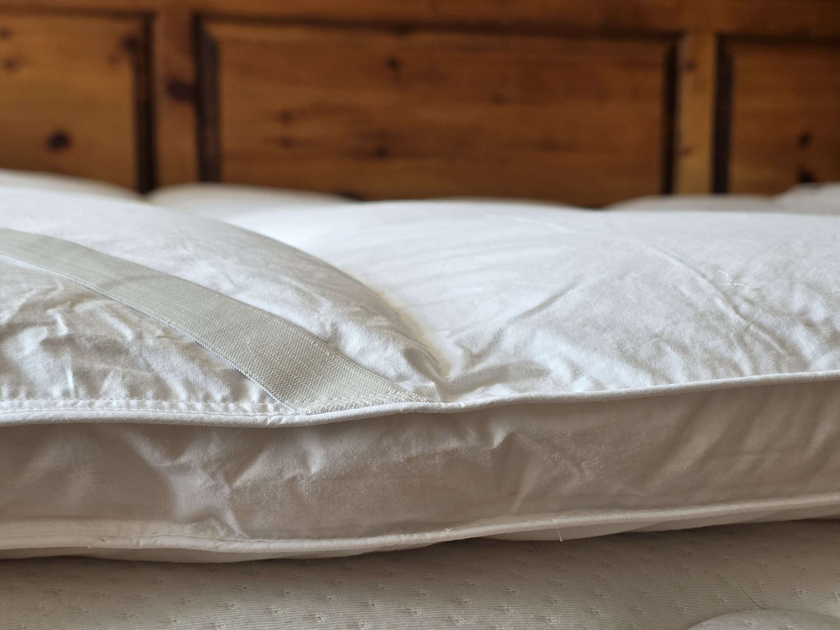 PillowPillow Mattress Topper with soft fabric for added comfort on your bed