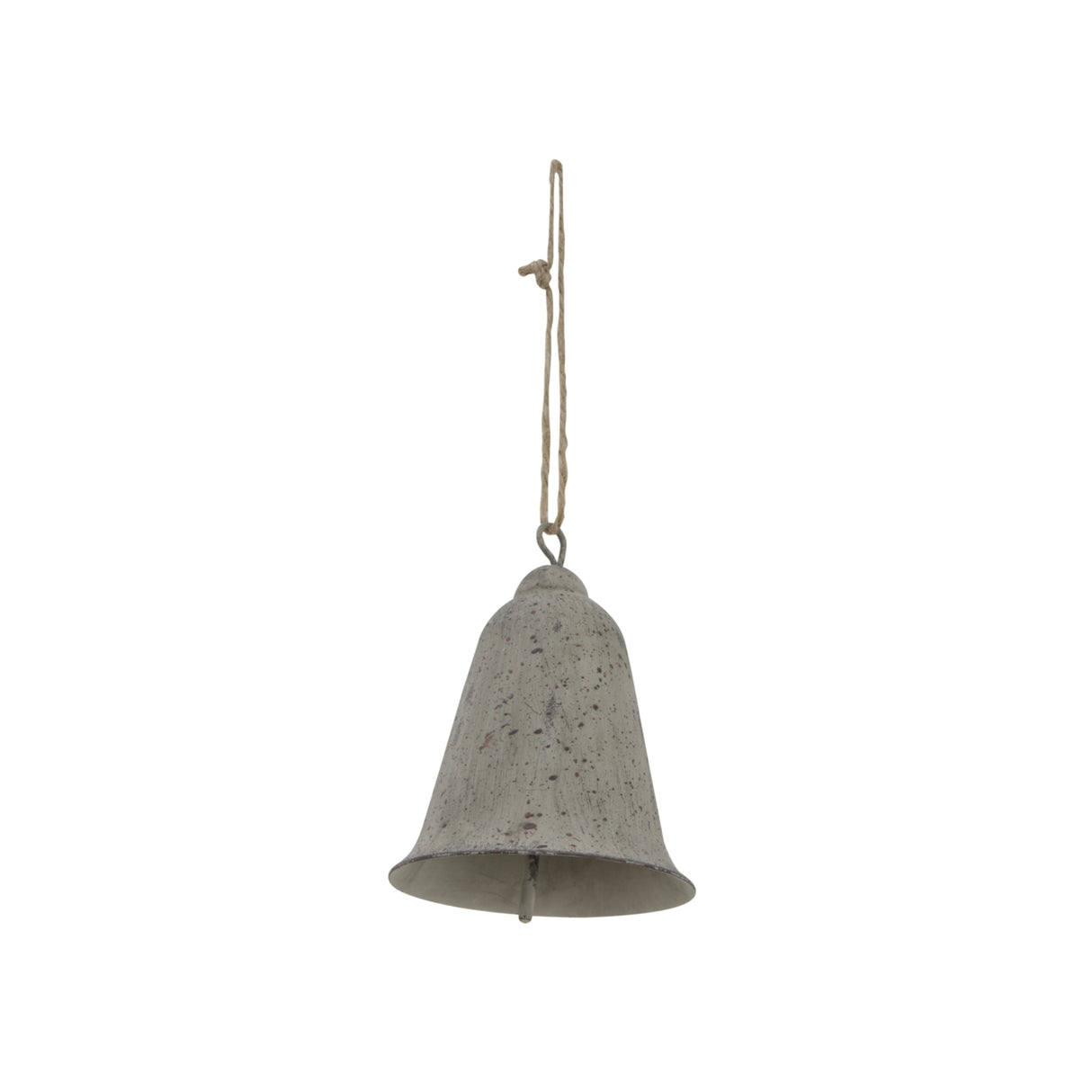 Shades 4 Seasons Metal Hanging Bell in a rustic finish for elegant Christmas decorations