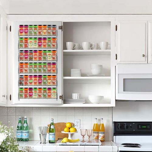 Vinsani Wall-Mounted Spice Rack for Easy Storage Vinsani