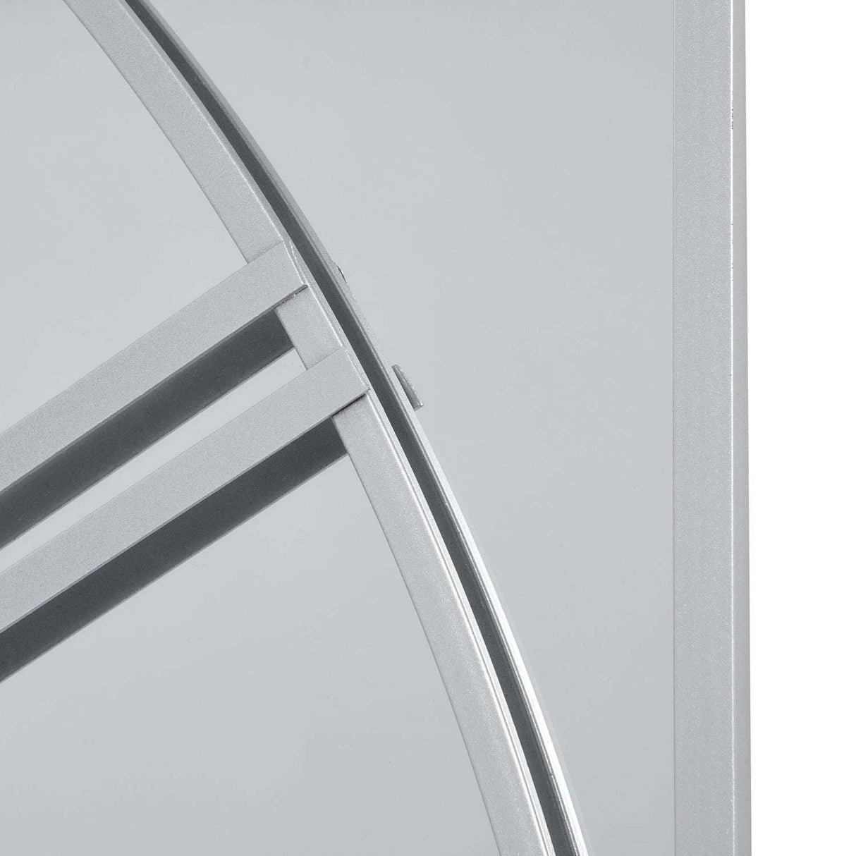 Shades 4 Seasons Mirrored Wall Clock with Roman Numerals Shades 4 Seasons