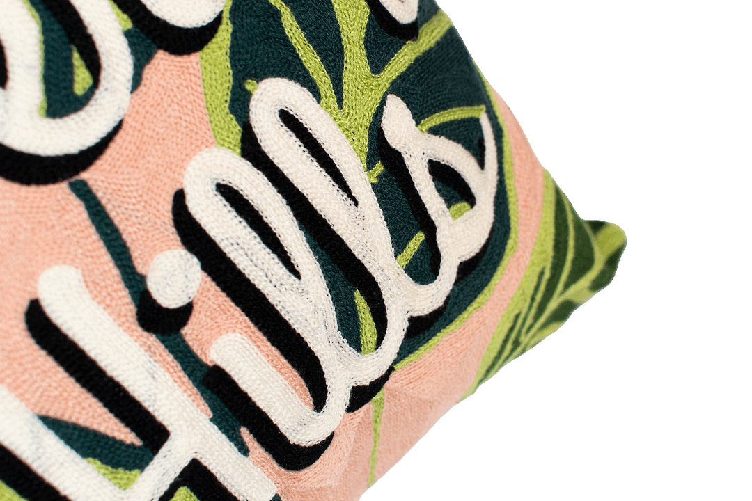 The Pillow Drop Needlepoint Cushion - Beverly Hills Design The Pillow Drop