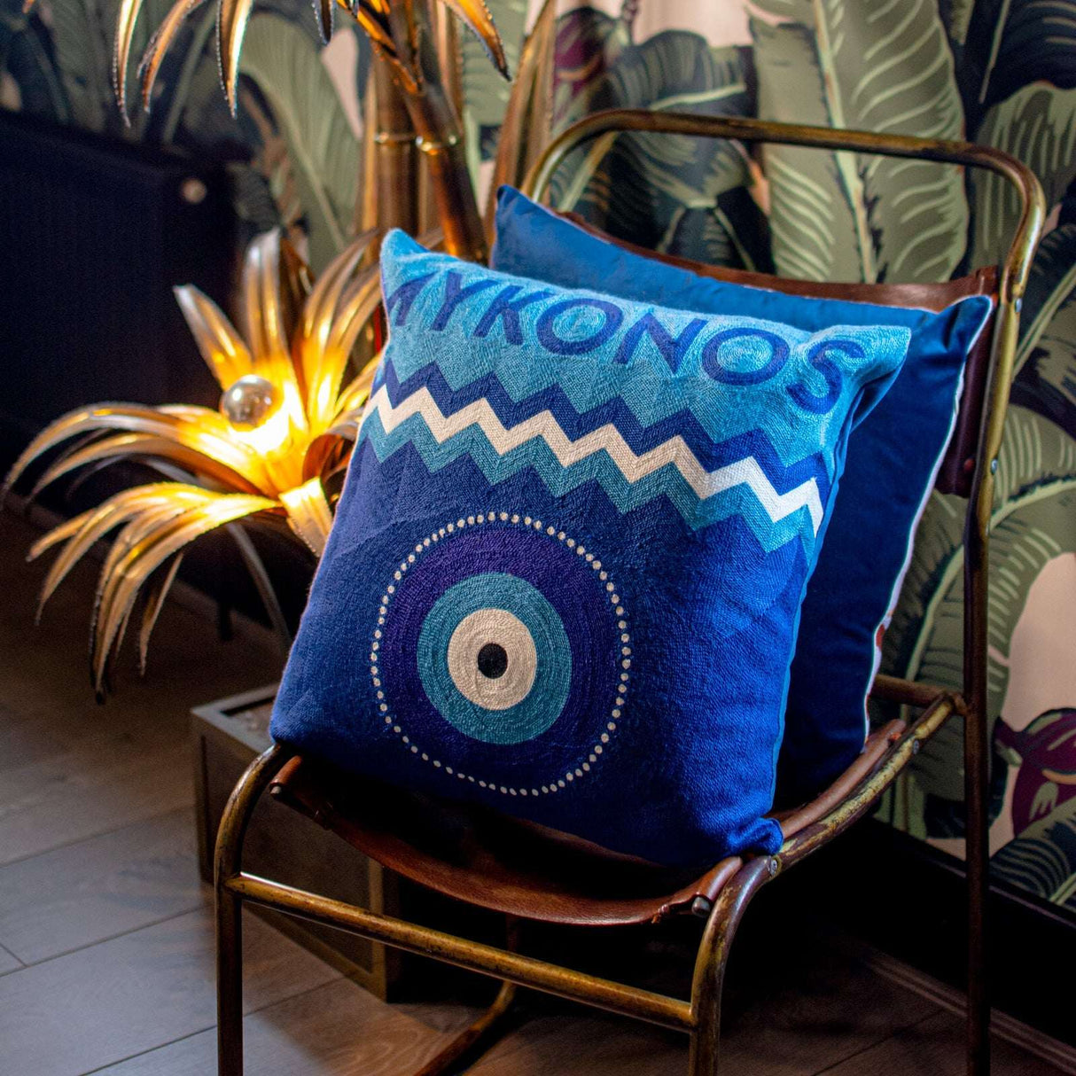 The Pillow Drop Needlepoint Cushion - Stylish Home Accessory The Pillow Drop