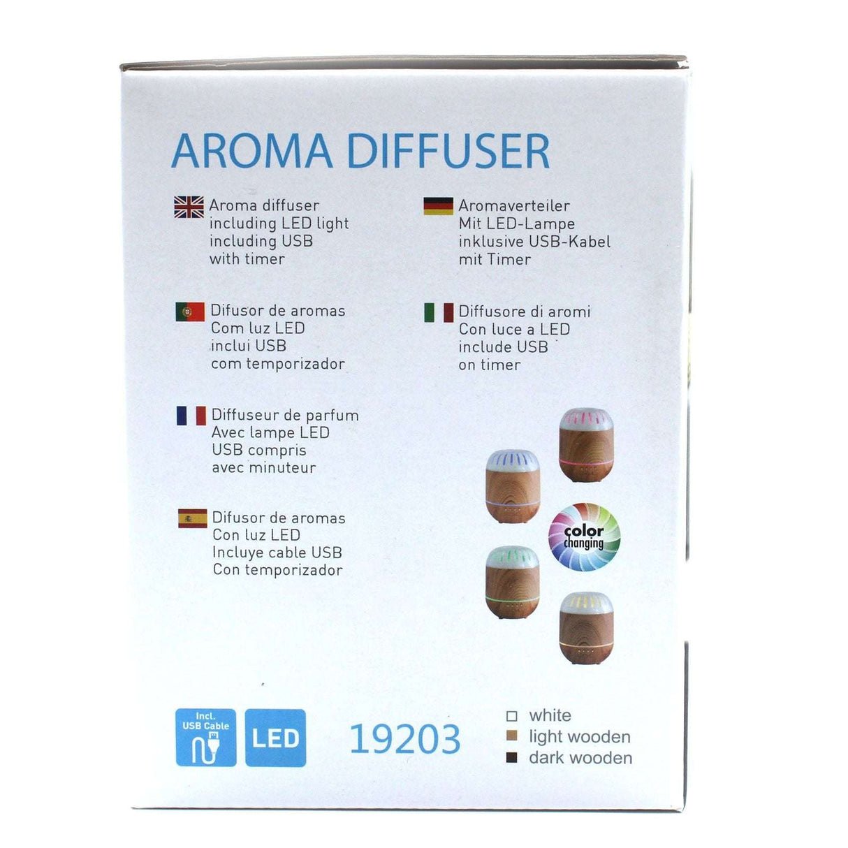 Palermo Atomiser - USB - Colour Change - Timer AW-Dropship