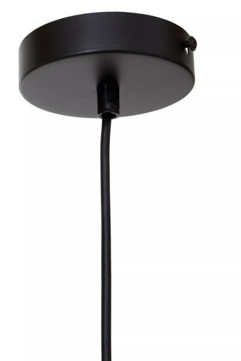 Orsina Pendant Light Ceiling Fixture in Black with Adjustable Cord and Modern Design