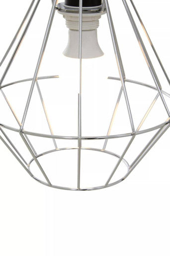Orsina Pendant Light in a modern wire frame design for stylish home illumination