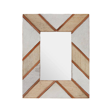 Orsina Photo Frame with Chevron Wooden Design for Stylish Home Decor