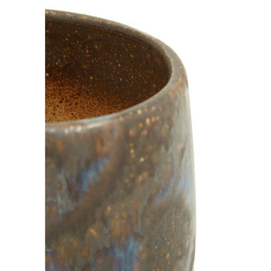 Orsina ceramic planter with a unique textured finish for stylish home decor
