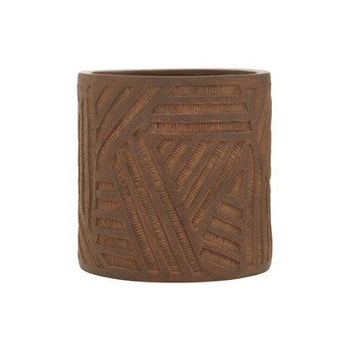 Orsina decorative planter with a textured design for stylish indoor plant display