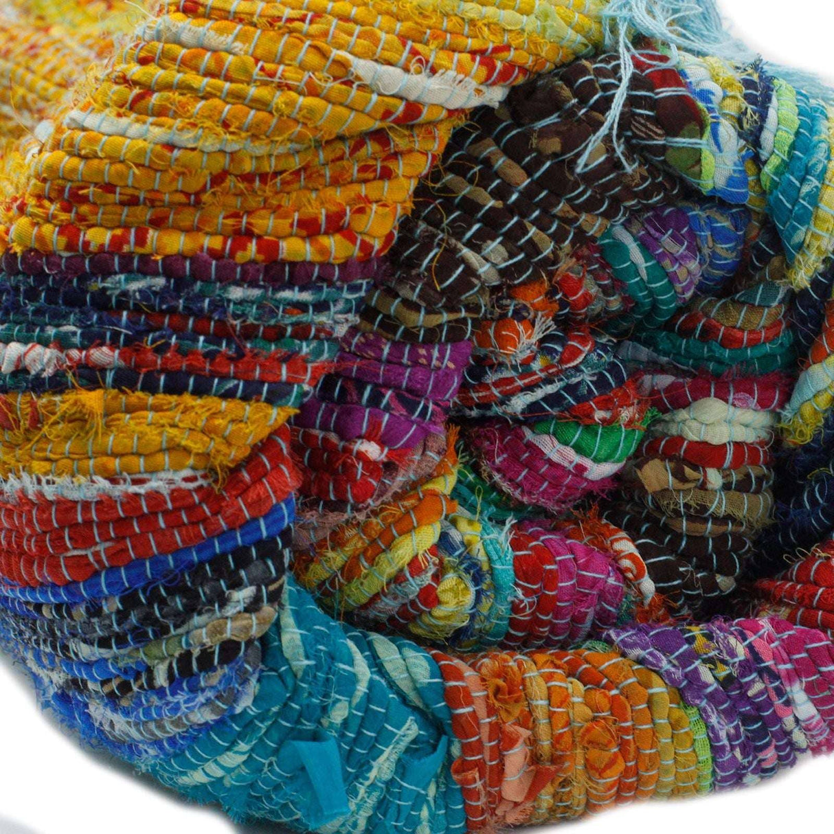 Shades 4 Seasons UK Colourful Indian Rag Rug for Home Decor AW Dropship UK