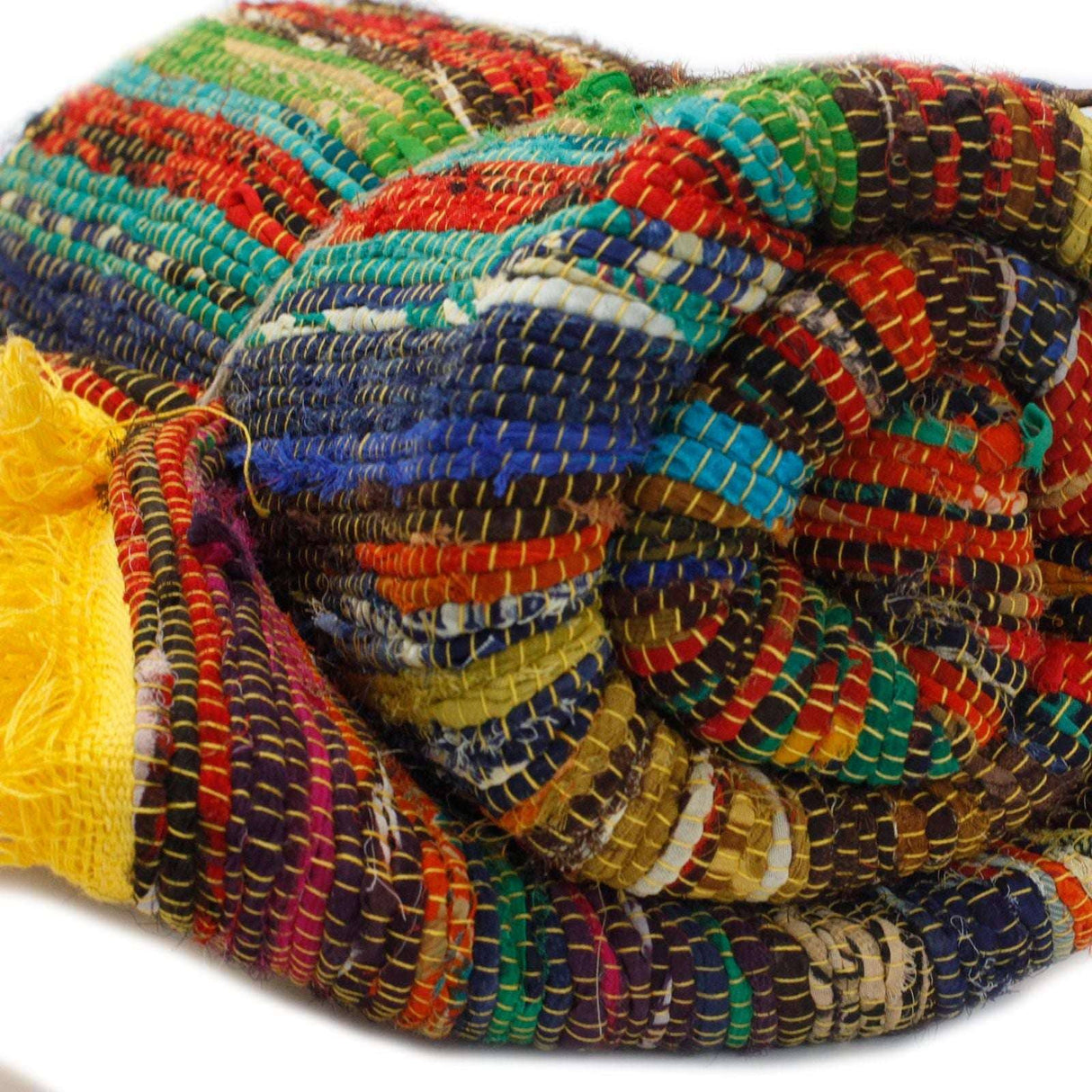 Stylish Indian Rag Rug by Shades 4 Seasons AW Dropship UK