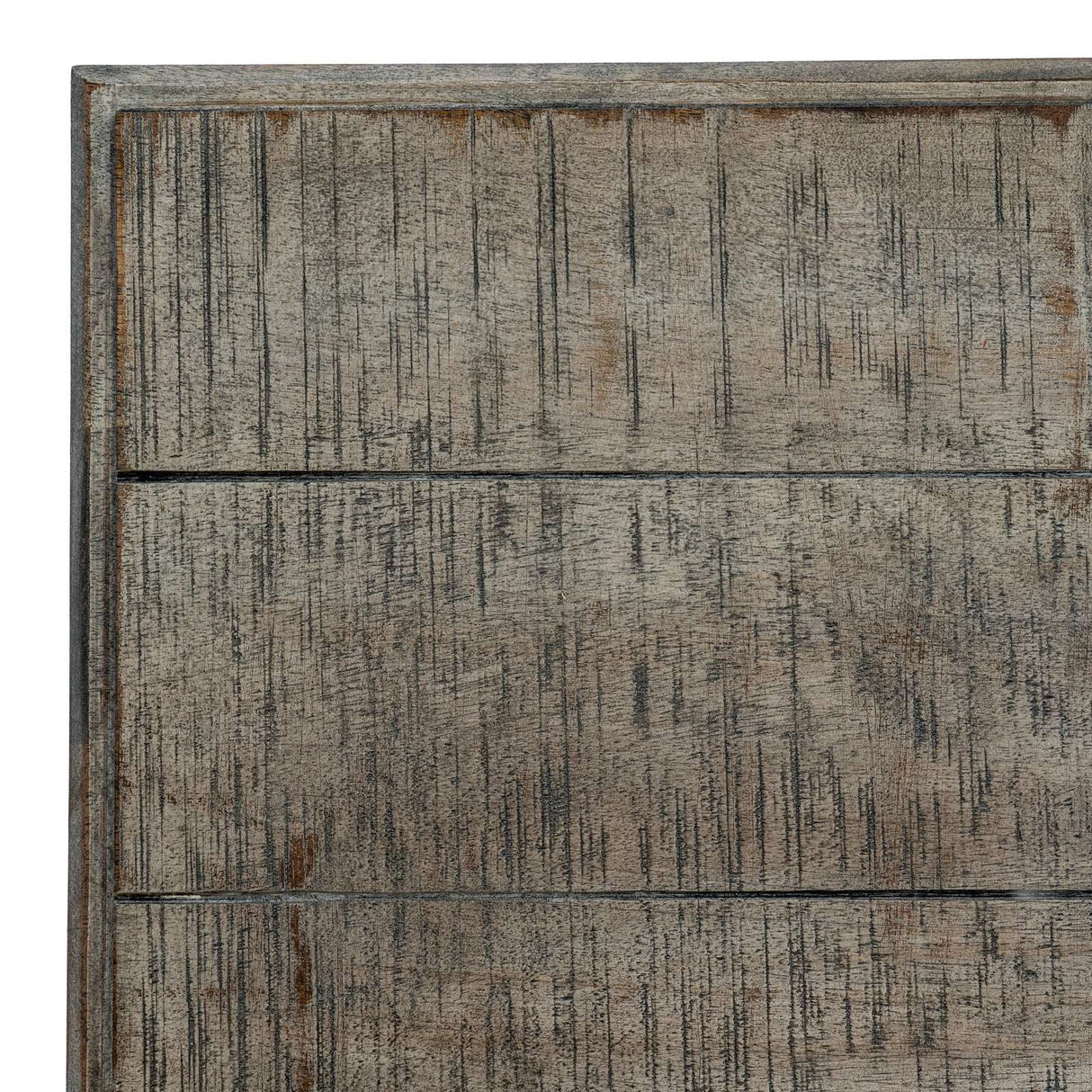 Rustic Rectangular Bench crafted from reclaimed wood with a weathered finish for outdoor use