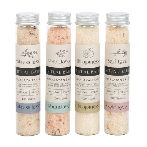 Ritual Bath Salt Gift Set with Himalayan Sea Salts N/A