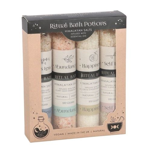 Ritual Bath Salt Gift Set with Himalayan Sea Salts N/A