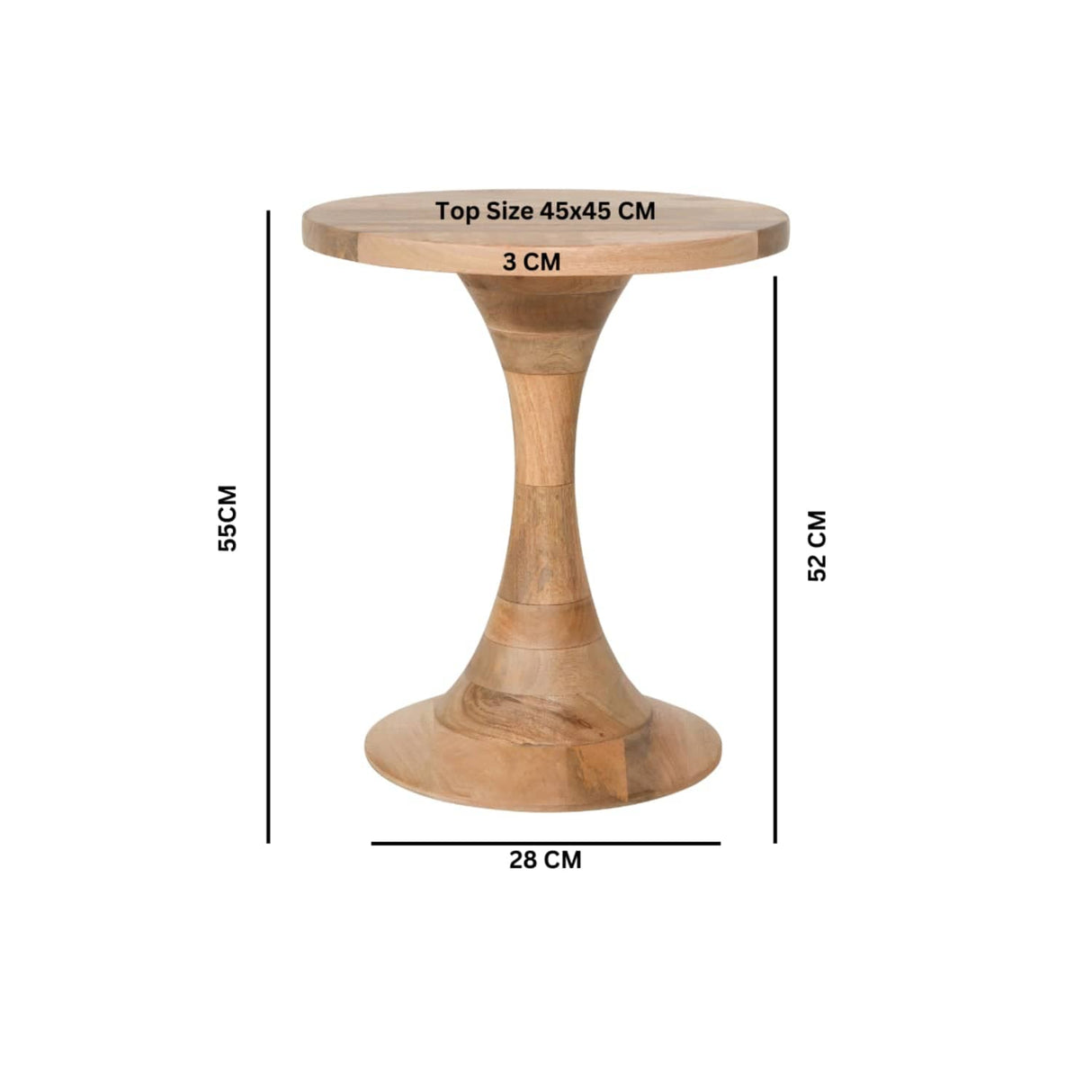 Verty Furniture Round Side Table for Stylish Living Rooms Verty Furniture