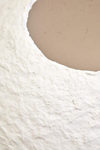 Orsina Round Vase in a textured finish, perfect for adding a unique touch to your home decor