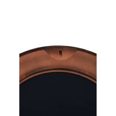 Akola Copper Finish Round Wall Mirror Orsina