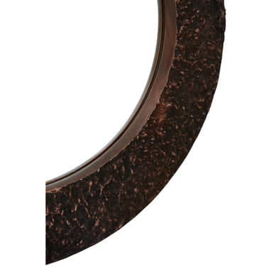 Akola Copper Finish Round Wall Mirror Orsina