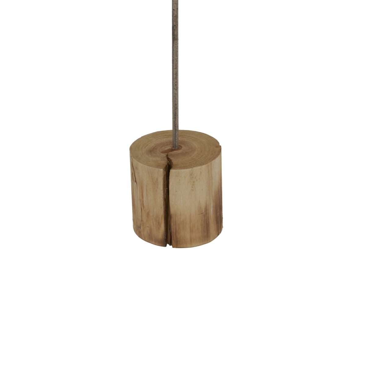Rustic Star Candle Holder with Natural Wooden Base for Elegant Christmas Decorations