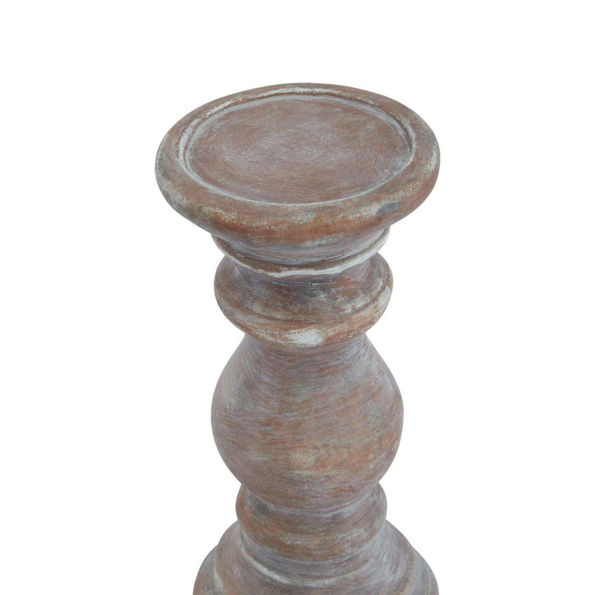 Siena Small Brown Column Candle Holder Shades 4 Seasons