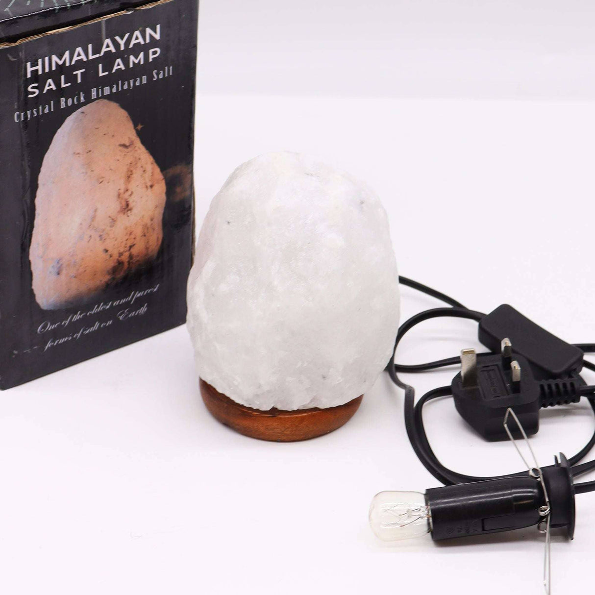 Small Crystal Rock Himalayan Salt Lamp AW Dropship UK