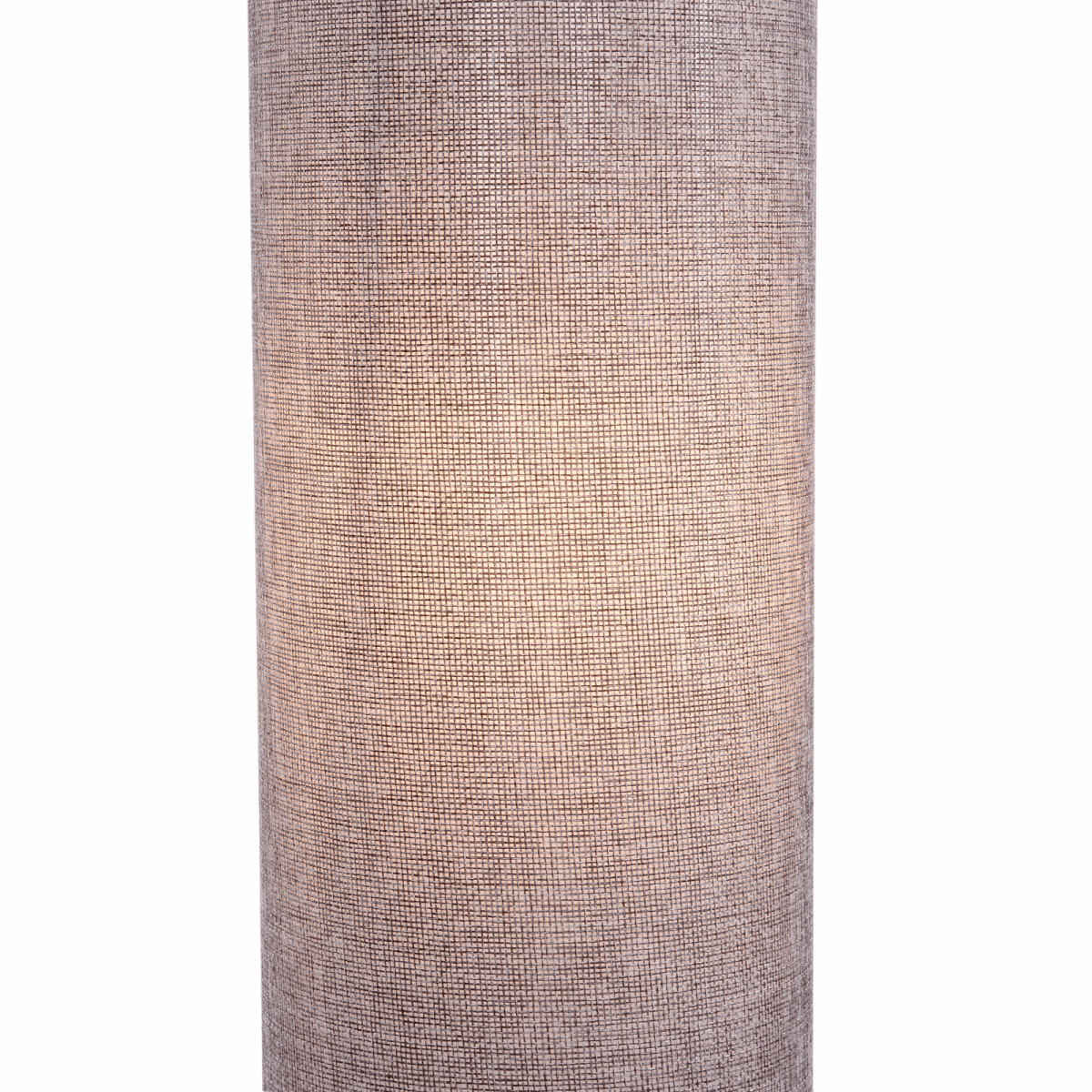 120H cm Wooden Base Floor Lamp With Linen Fabric-Grey HOMCOM