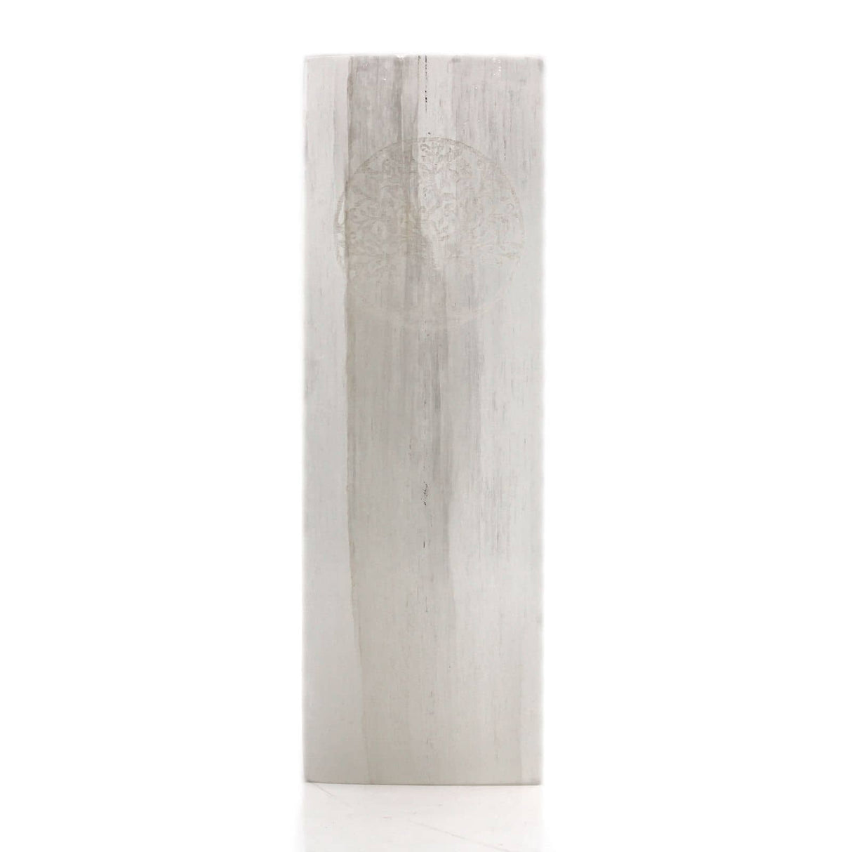 Selenite Block Lamp 25cm Tree of Life AW Dropship UK