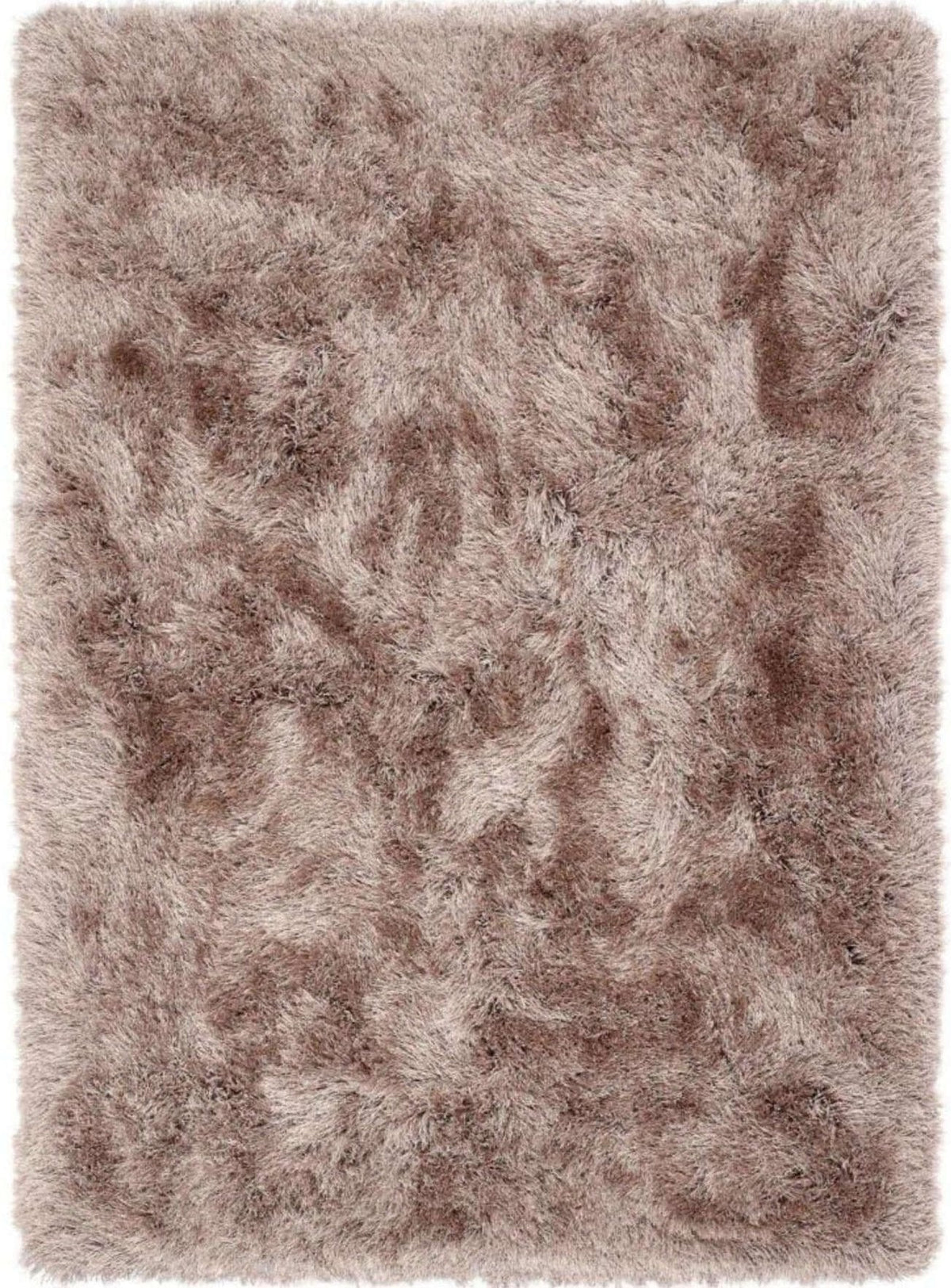 Soft Brown Shaggy Rug from The Rugs with a Plush, Textured Finish for Comfort